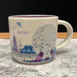 Full Size Starbucks Disney World Epcot  - Retired